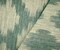 Blue-Taupe Cotton-Linen Ikat Pattern Double Woven Home Decorating Fabric By the Yard
